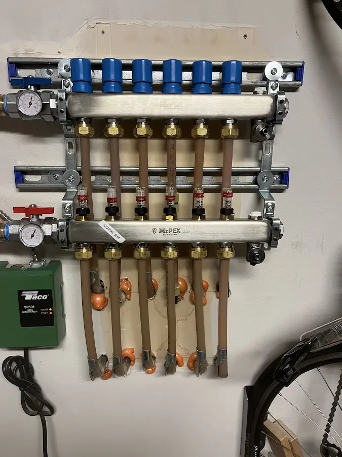 Plumber performing Leak Detection at a residential property in Hardwick